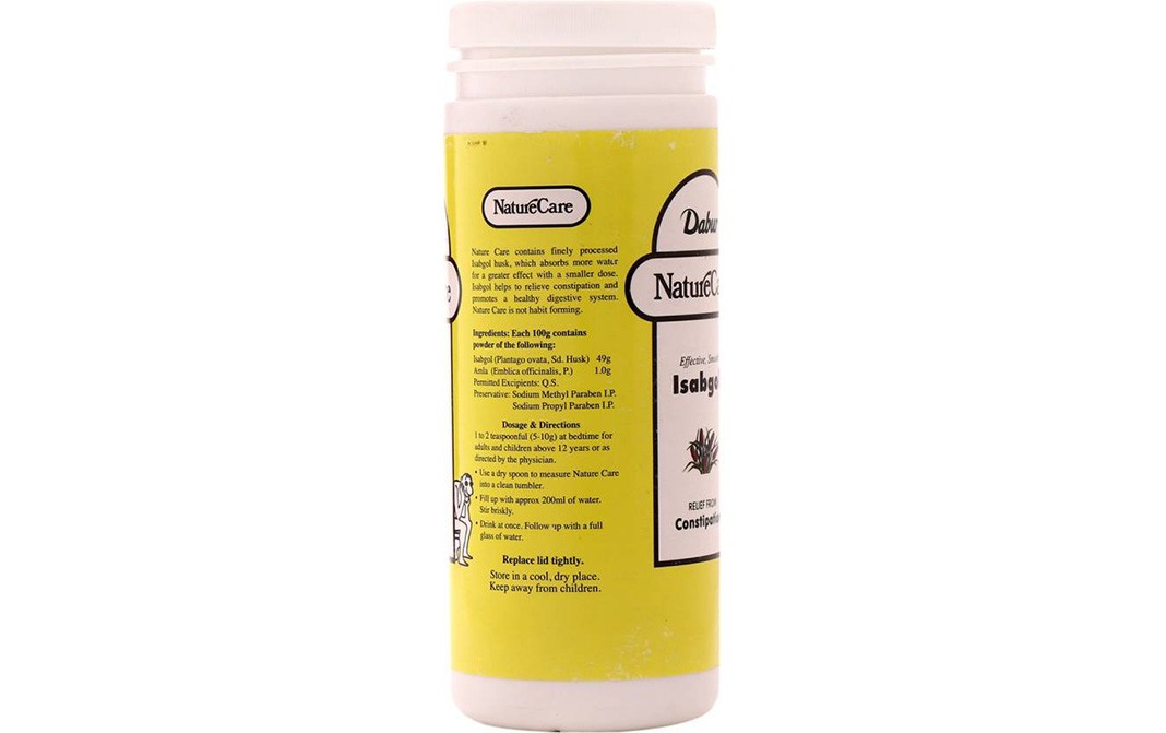 Dabur Nature Care Isabgol    Plastic Jar  375 grams
